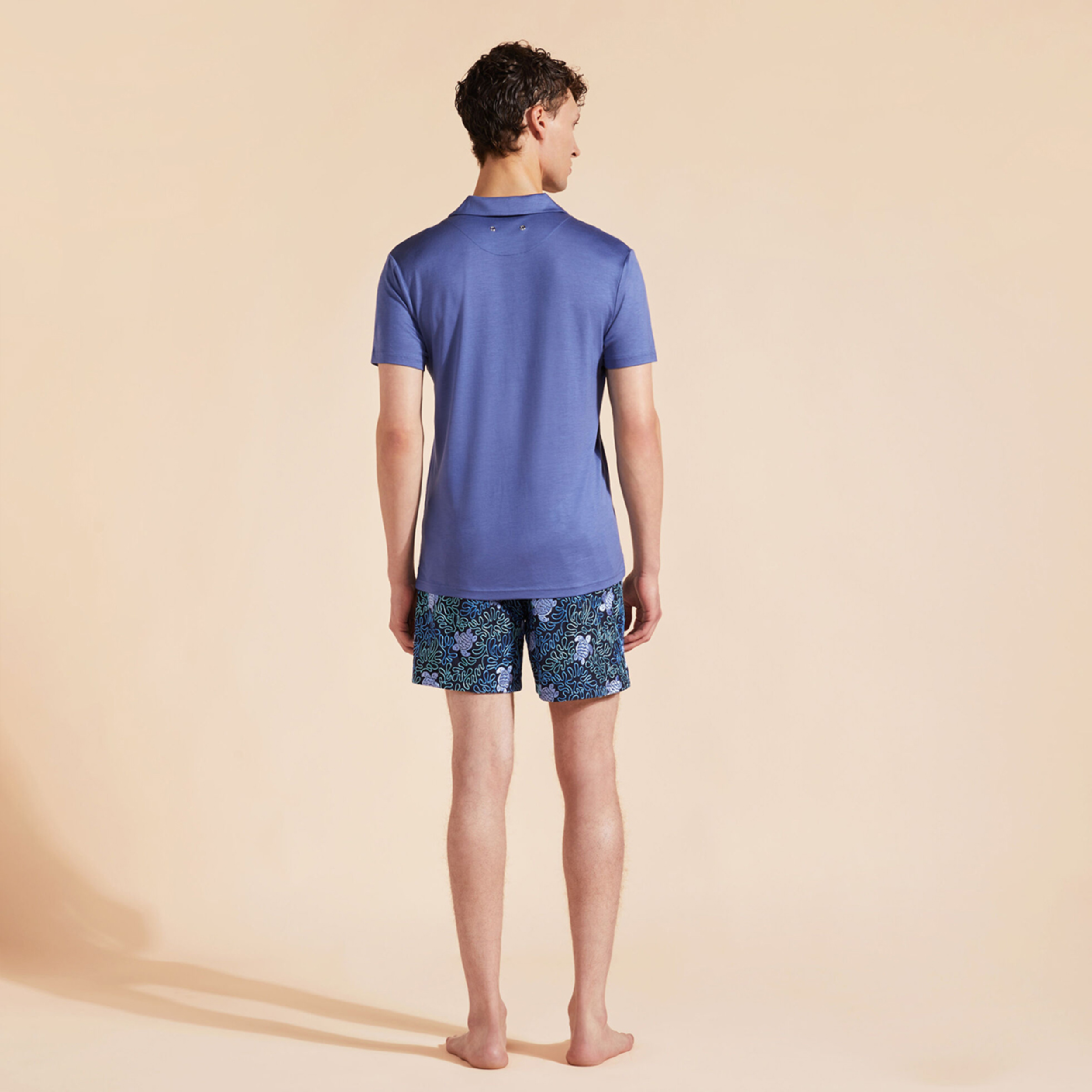Resim Erkek Pirinol Tencel Polo PRLH9R02-604 | Vilebrequin