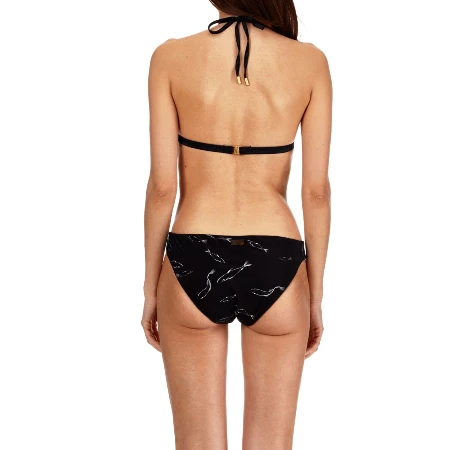 Resim Kadın Flechett Bikini Üstü Siyah