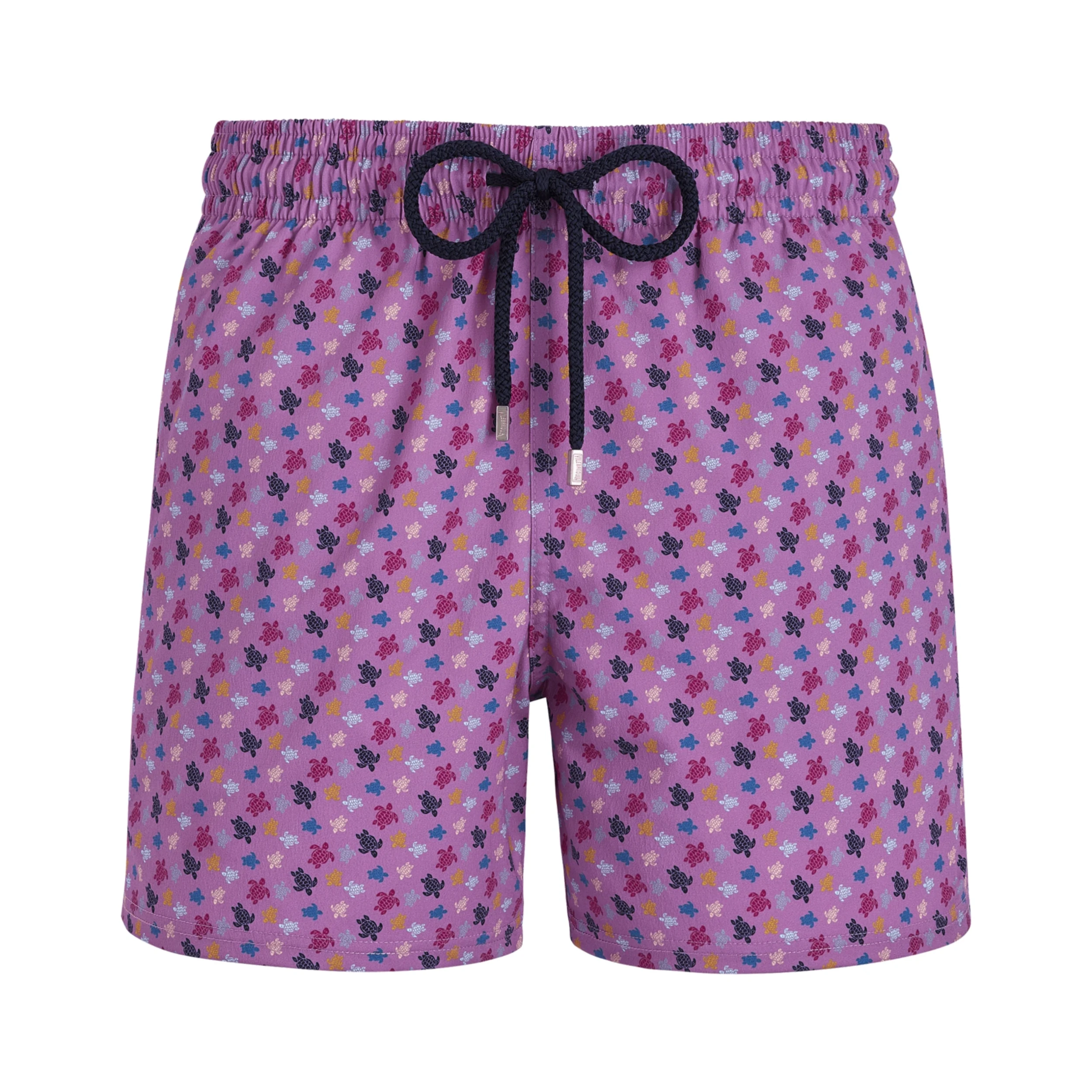 Resim Erkek Moorise Micro Ronde Des Tortues  Mayo Mor MSOC4F39-802 | Vilebrequin