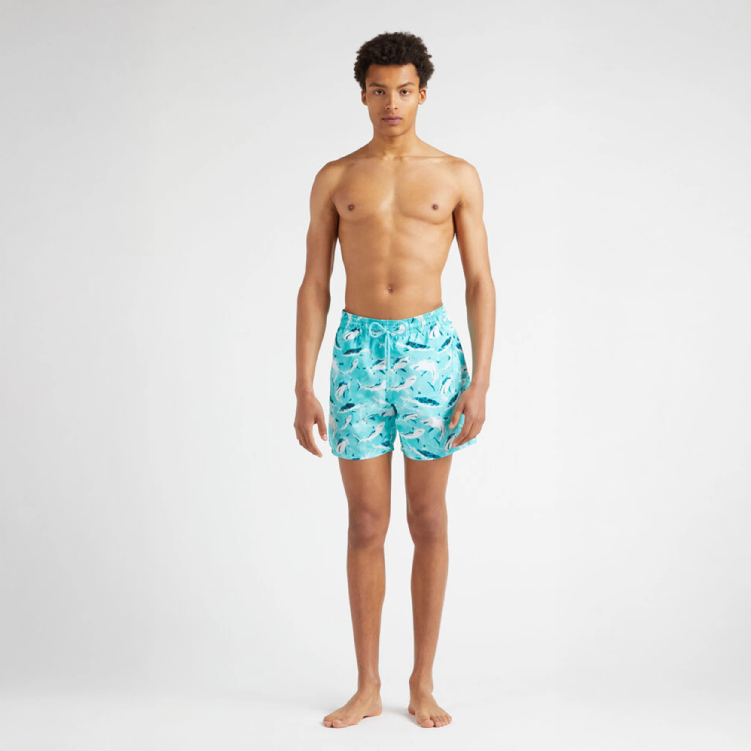 Resim Erkek Mahina Mayo Mavi MAHBJ309-333 | Vilebrequin