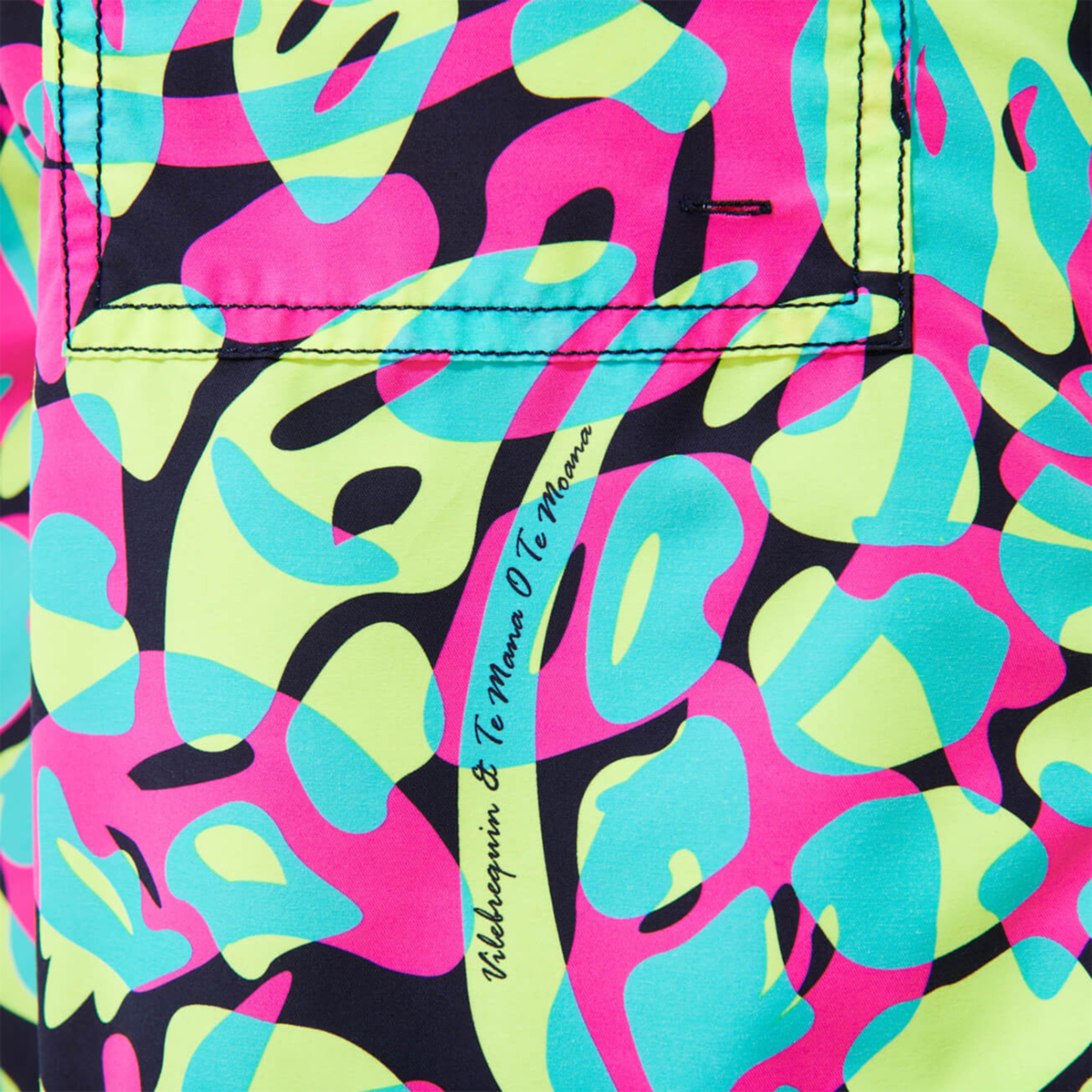 Resim Erkek 2021 Neo Turtles Moorea Mayo Lacivert MOOH1B21-390 | Vilebrequin