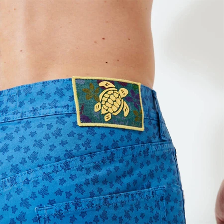 Resim Erkek Garonne Bermuda Mavi