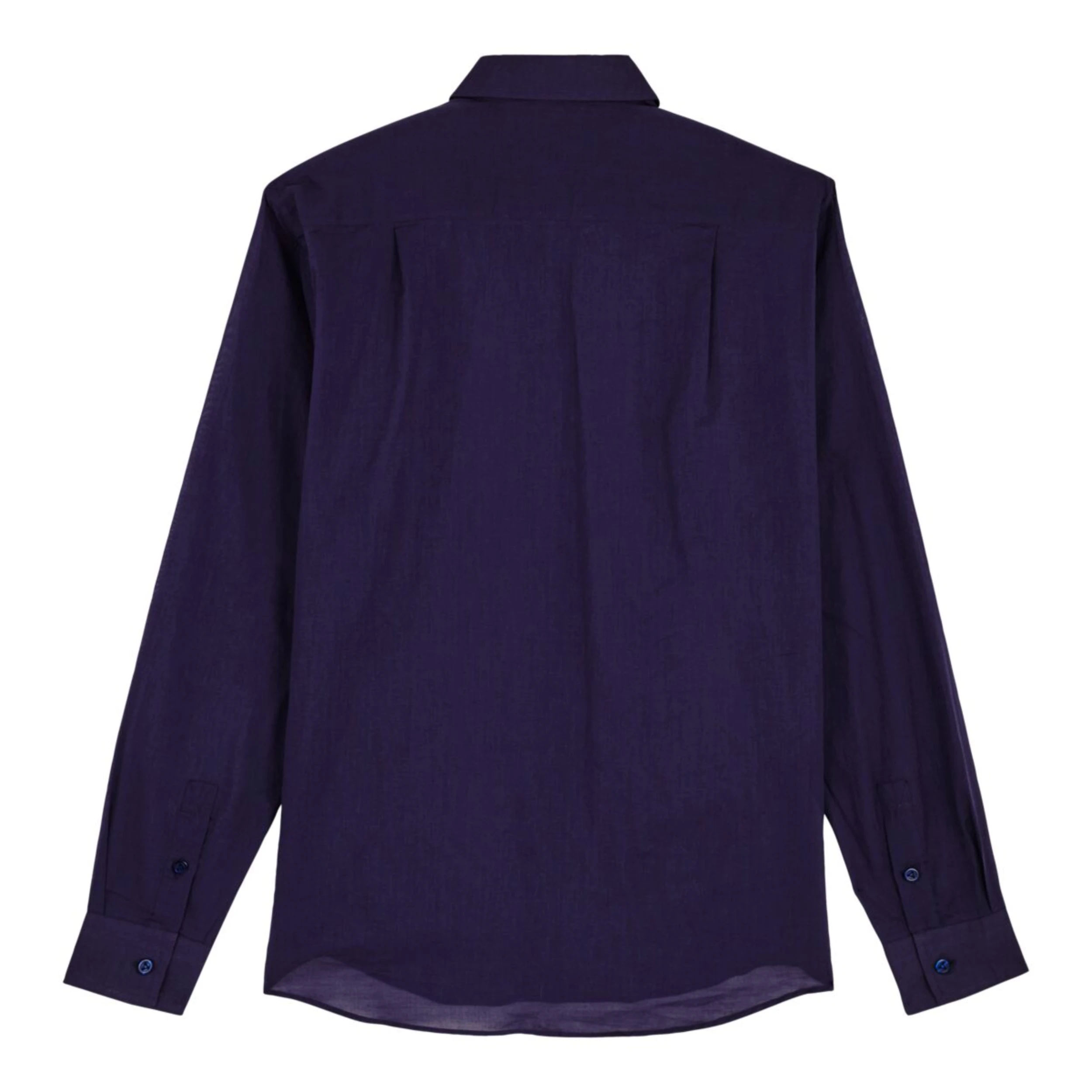 Resim Unisex Caracal Gömlek Lacivert CCAE9V00-397 | Vilebrequin