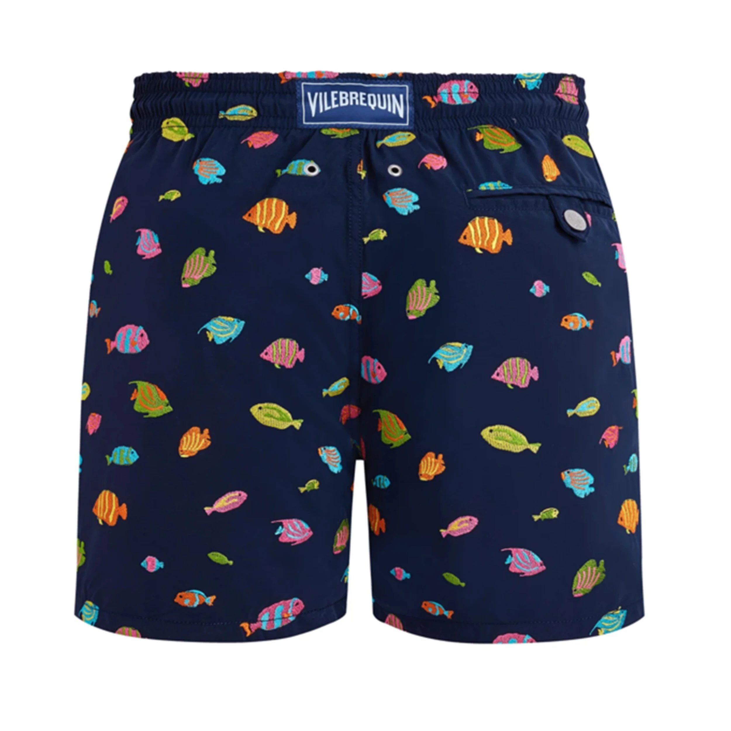 Resim Erkek Fishy Dances - Limited Edition Mistral Mayo Lacivert MISCC419-390 | Vilebrequin