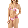 Resim Kadın Frise Pembe Bikini Altı