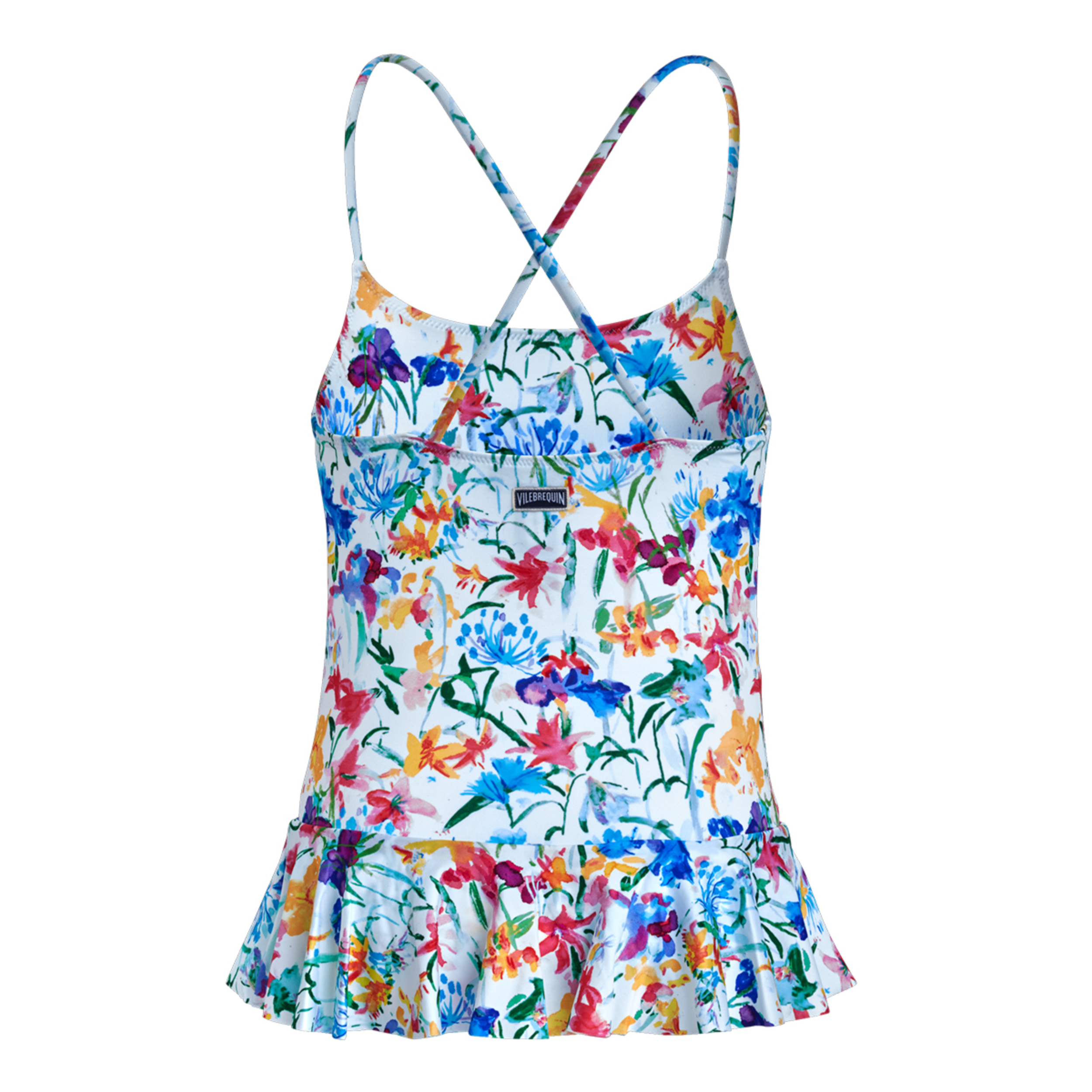 Resim Kız Çocuk Happy Flowers Grilly Mayo GLYAH158-010 | Vilebrequin
