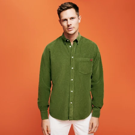 Resim Erkek Caneiret Gömlek Yeşil