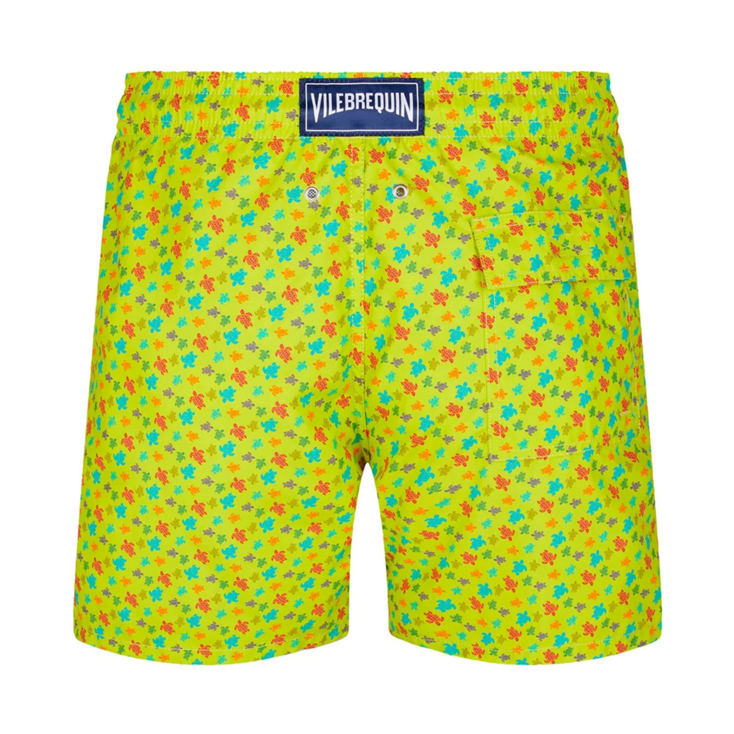 Resim Erkek Micro Tortues Rainbow Moorea Mayo Sarı MOOC3B39-414 | Vilebrequin