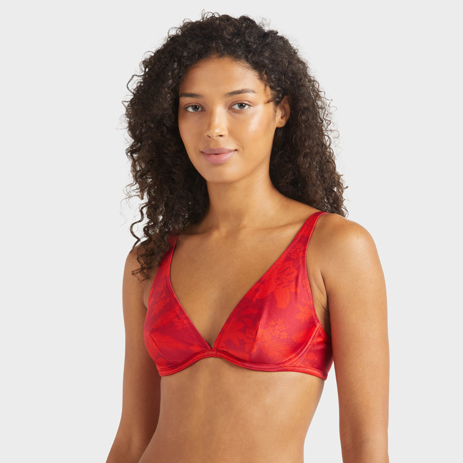 Resim Kadın Flower Power Faithful Bikini Üstü