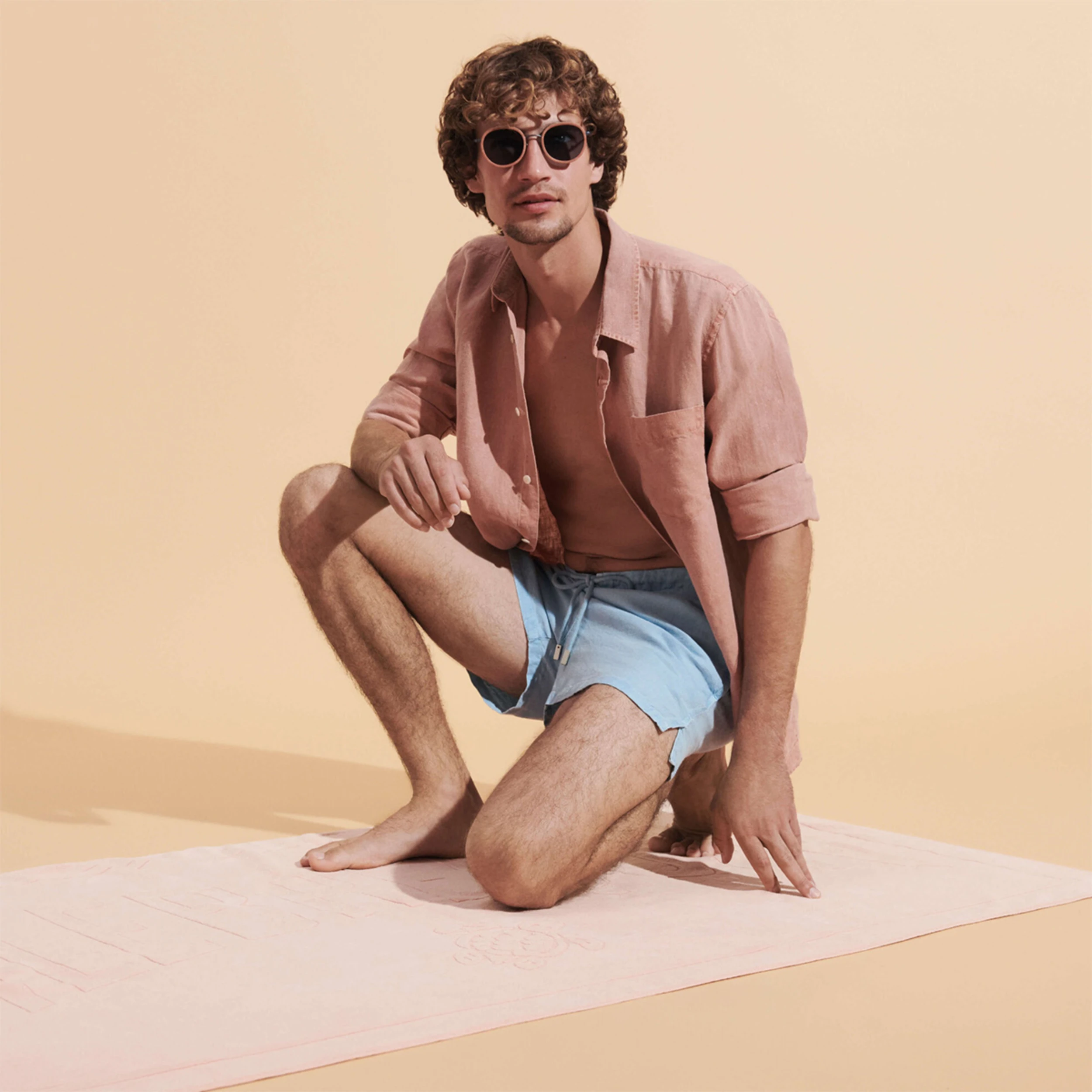 Resim Unisex Sand Turuncu Havlu SANH3200-128 | Vilebrequin
