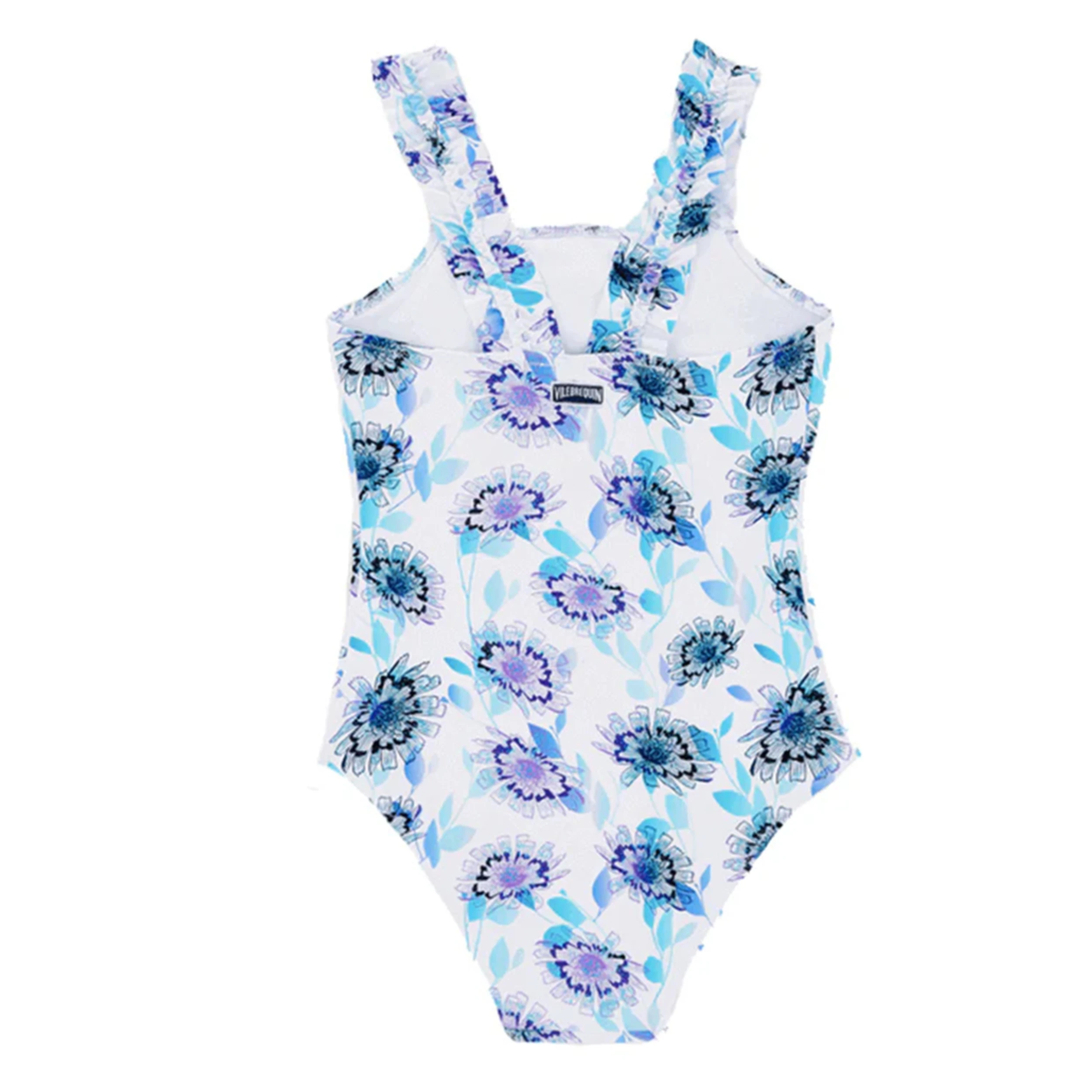 Resim Kız Çocuk Flash Flowers Giny Mayo Mavi INYC3H28-354 | Vilebrequin