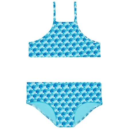 Resim Kız Çocuk Micro Waves Gomette Bikini