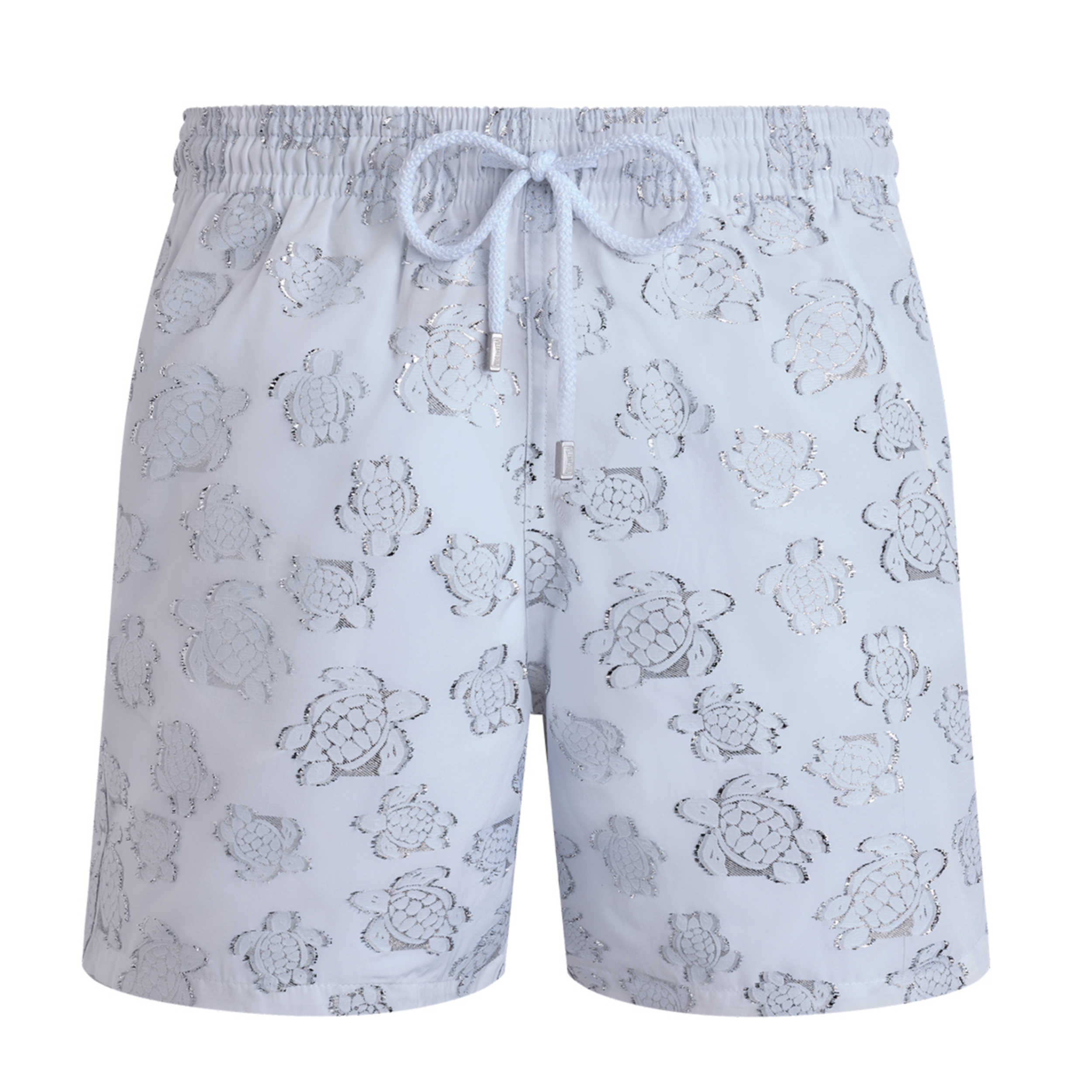 Resim Erkek Ronde des Tortues Jacquard Broché Moopea Mayo MPACA636-003 | Vilebrequin
