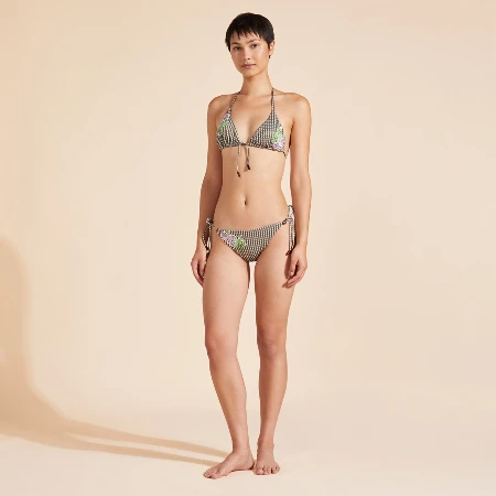 Resim Kadın Flowers Fucci Bikini Üstü