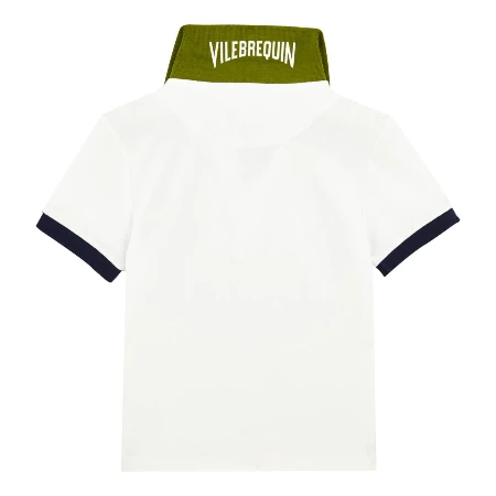 Resim Erkek Çocuk Pantin Polo Beyaz