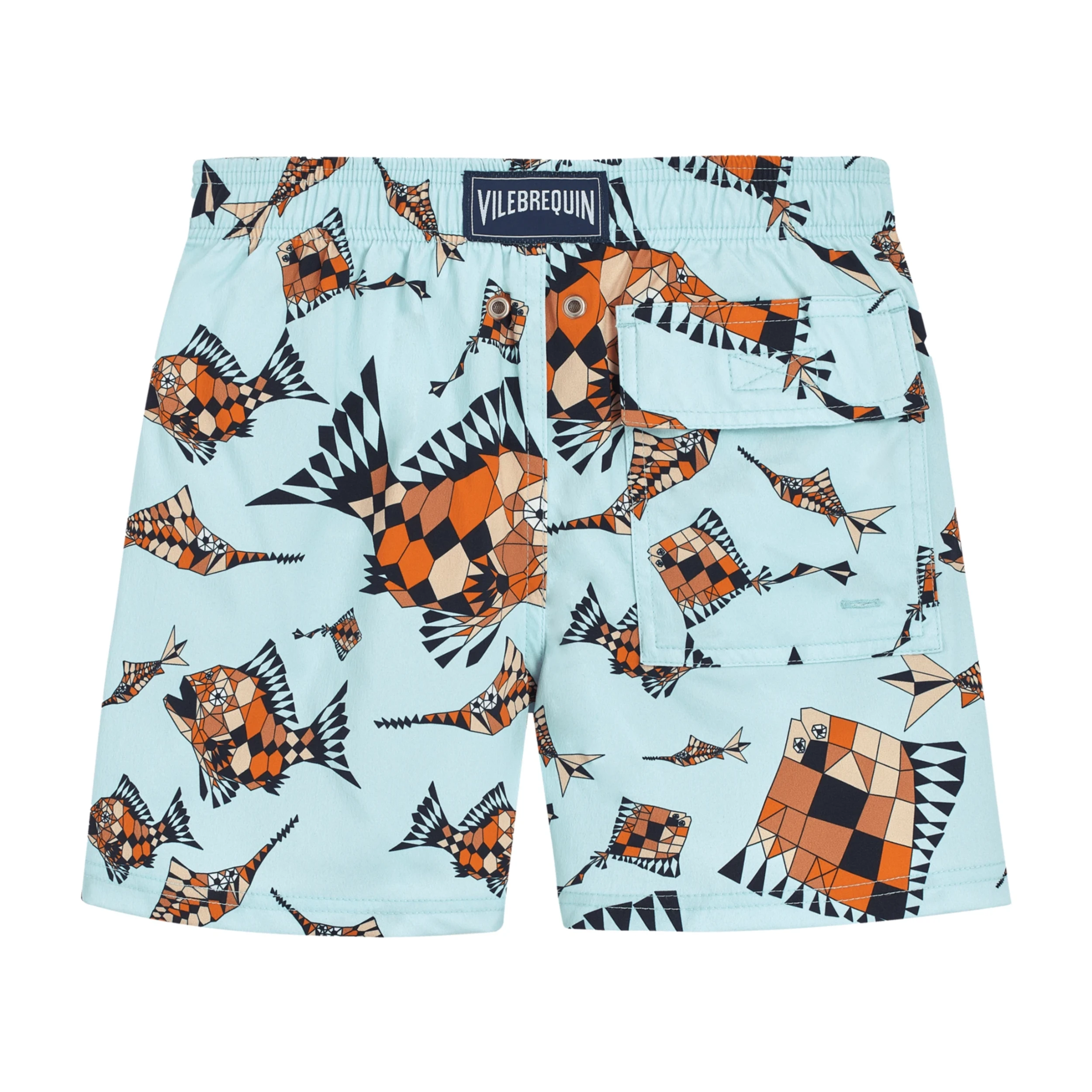 Resim Erkek Çocuk Jirise Vatel Mayo Mavi JIIC4F03-373 | Vilebrequin