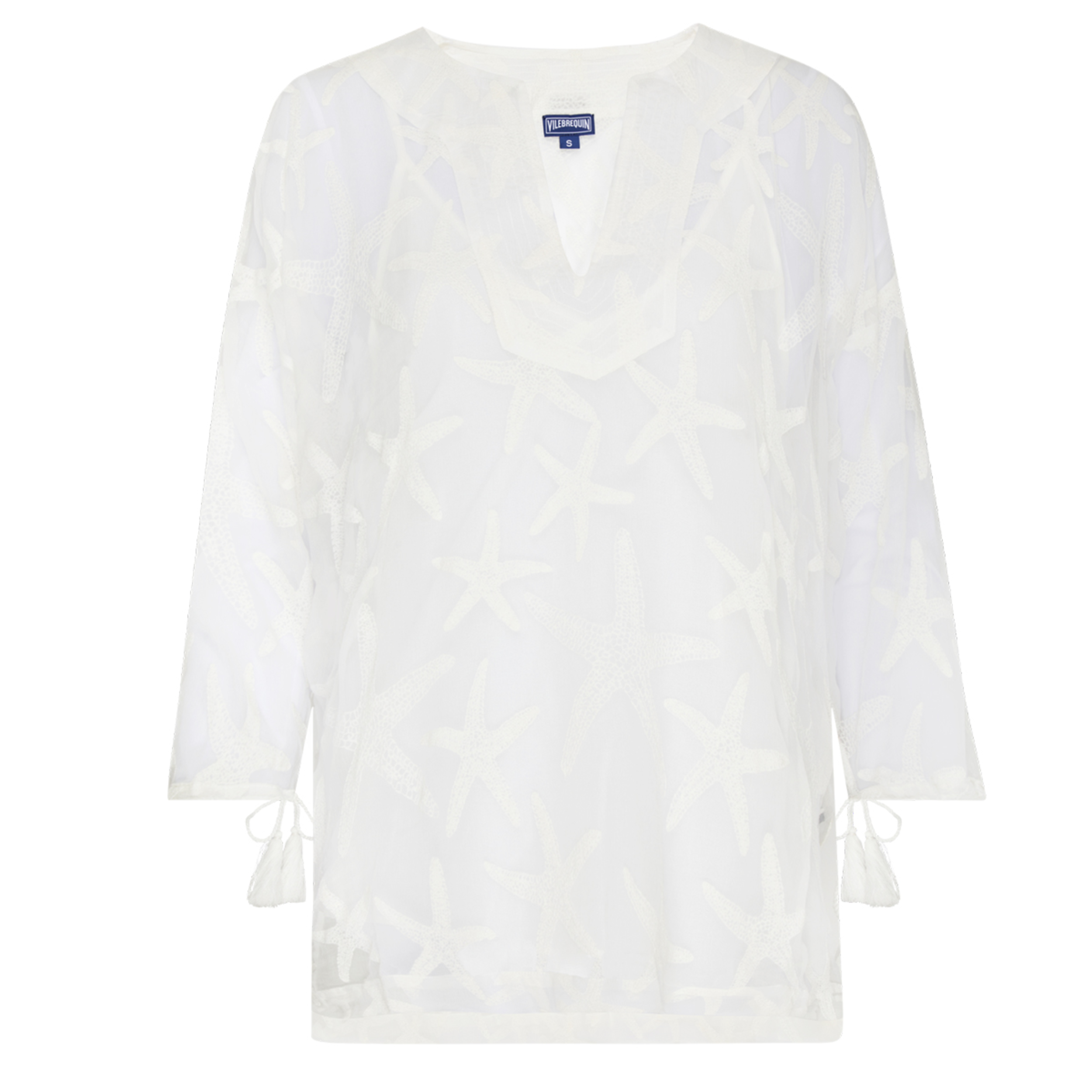Resim Kadın İpek Starfish Lorna Elbise ORNCW502-003 | Vilebrequin