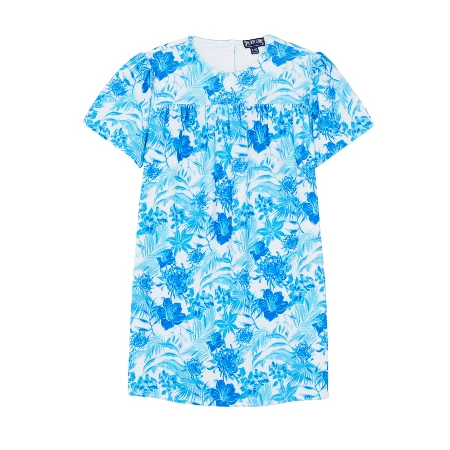 Resim Kız Çocuk Tahiti Flowers Goyave Elbise