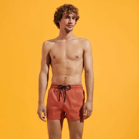 Resim Erkek Man Solid Mayo Bej