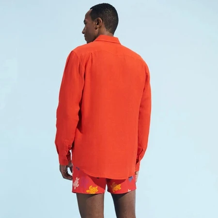 Resim Unisex Caracal Gömlek Kırmızı