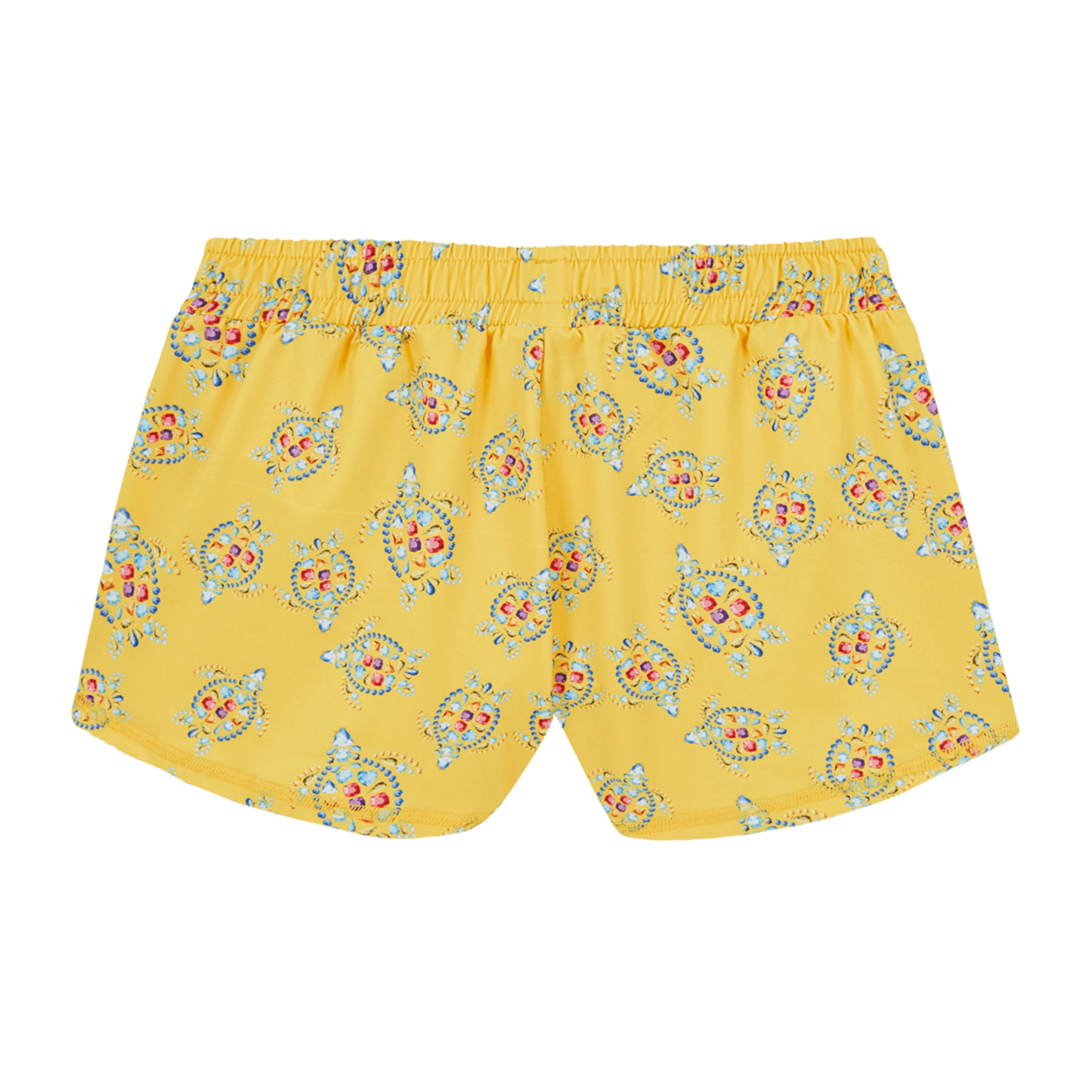 Resim Çocuk Vendome Turtles Glace Şort Sarı GCEAR322-115 | Vilebrequin