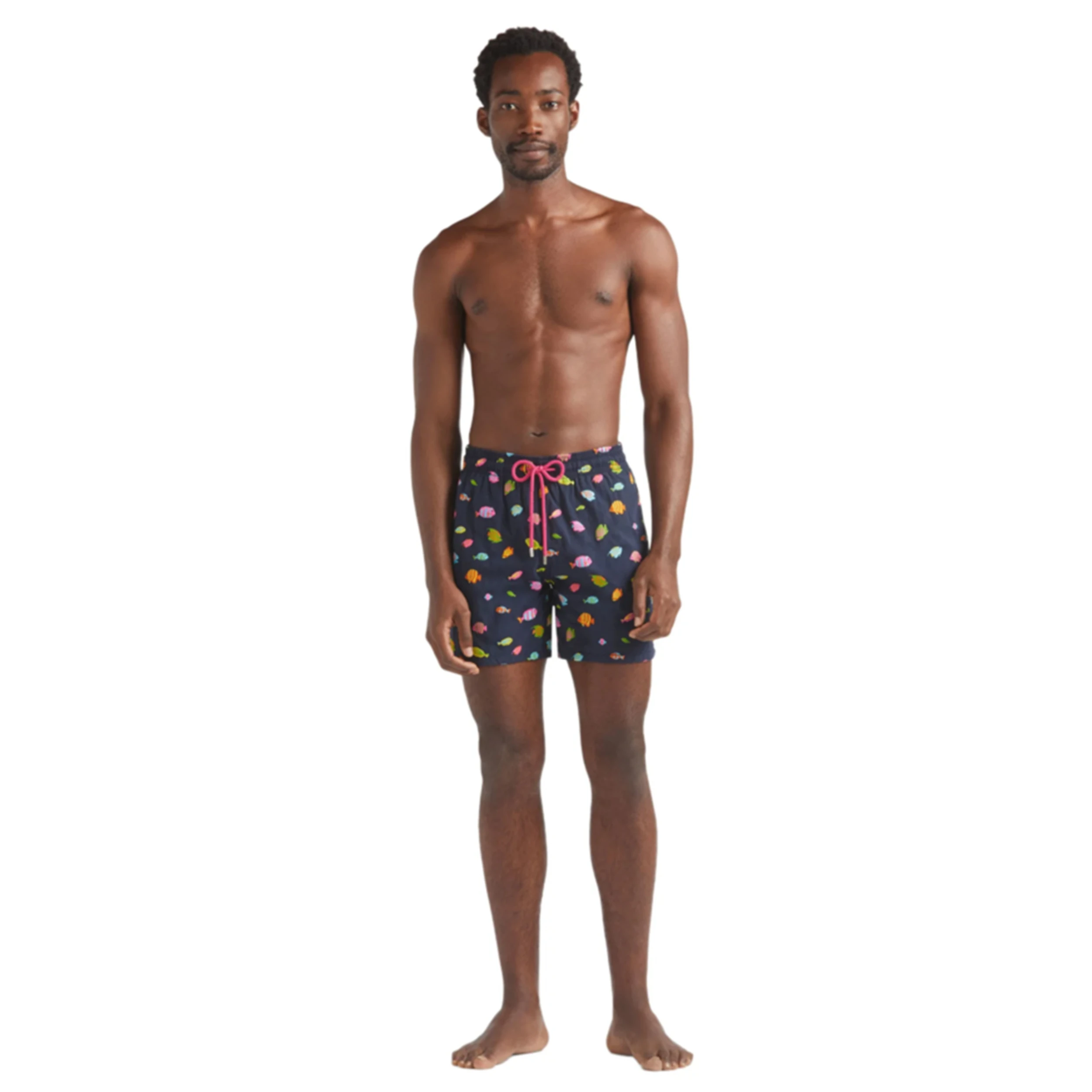 Resim Erkek Fishy Dances - Limited Edition Mistral Mayo Lacivert MISCC419-390 | Vilebrequin