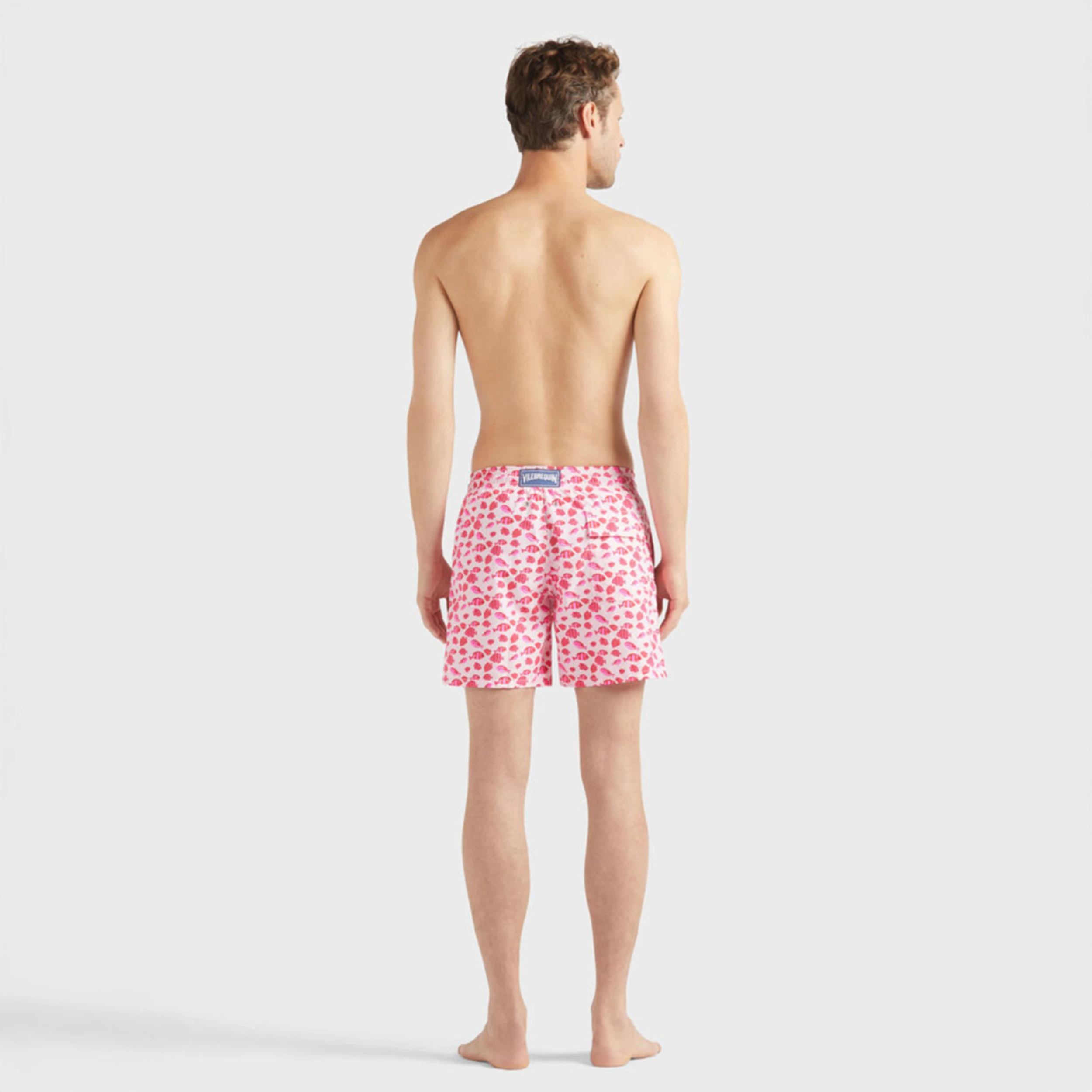 Resim Erkek Fishy Dance Moorea Mayo Pembe MOOCB119-159 | Vilebrequin