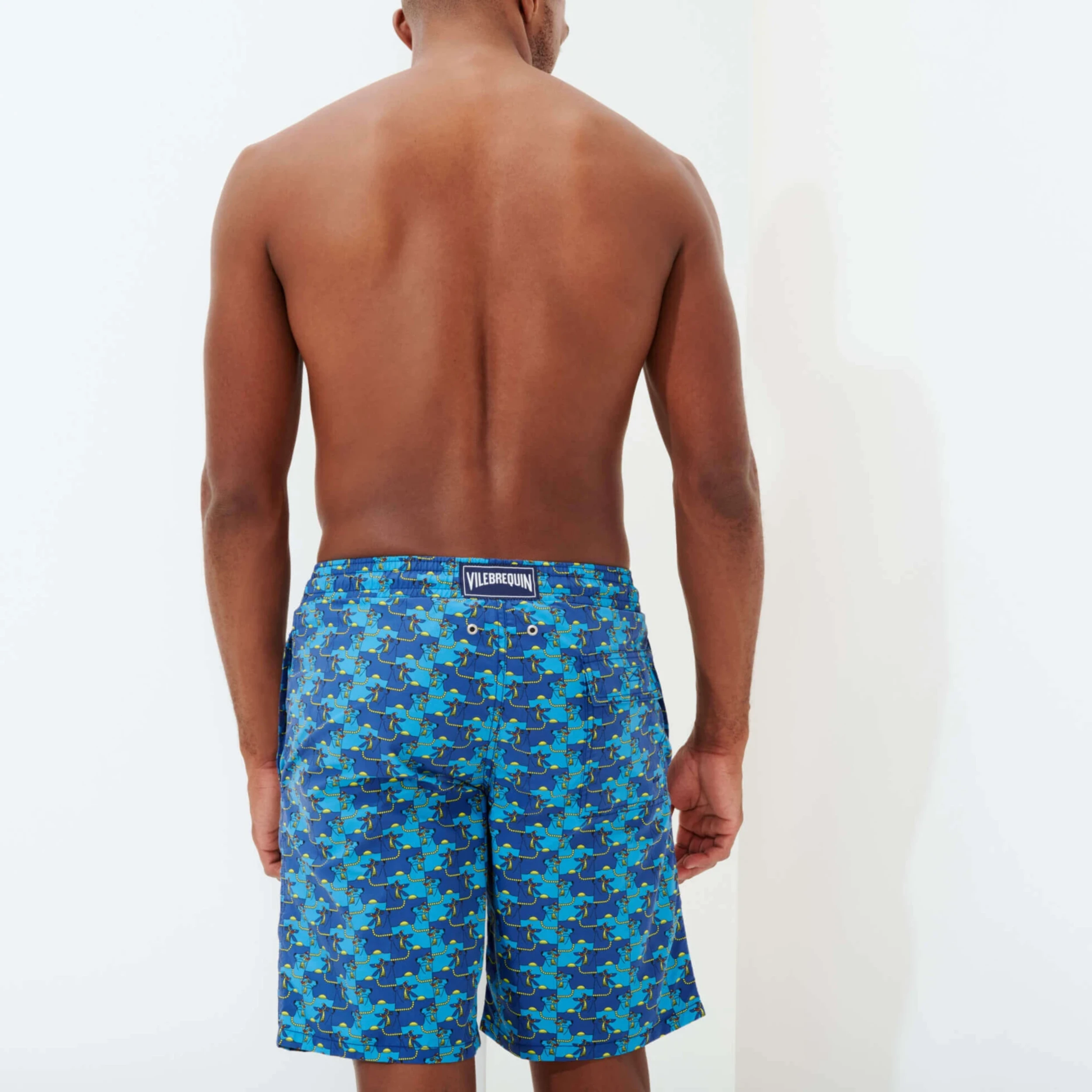 Resim Erkek Okoa Mayo Mavi OKOH0B09-355 | Vilebrequin