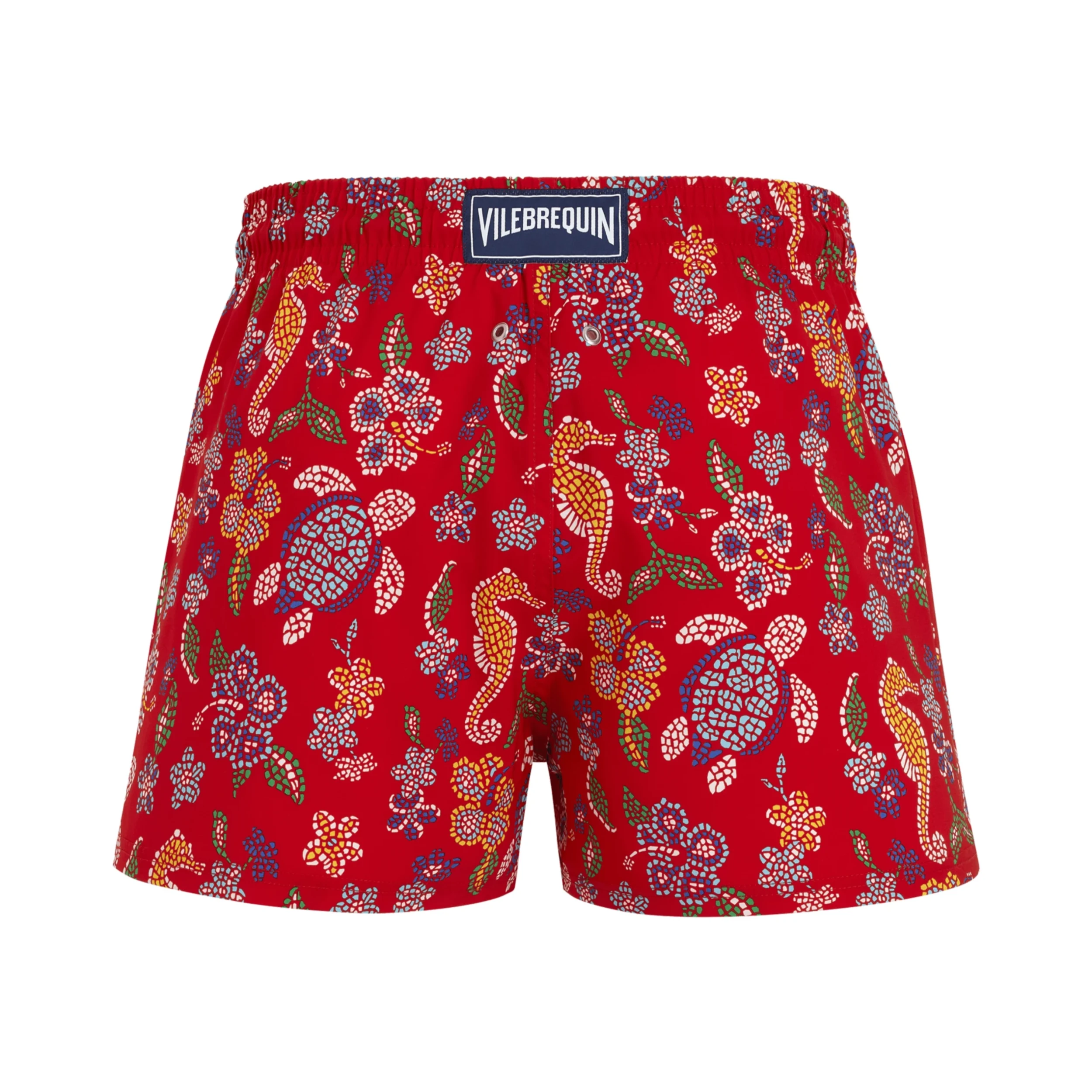 Resim Erkek Manta Mosaique Mayo Kırmızı MTAC4F07-201 | Vilebrequin