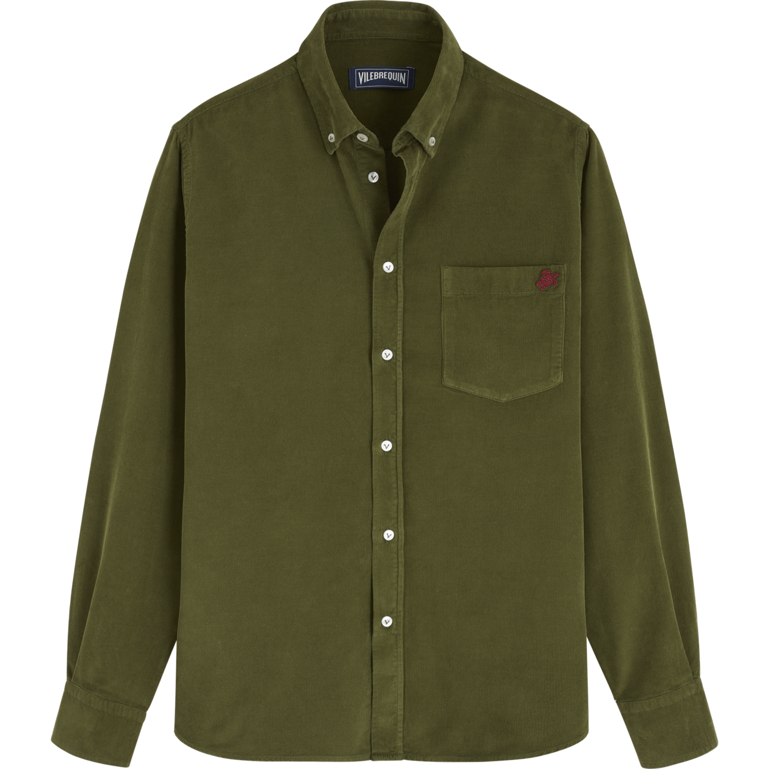 Resim Erkek Caneiret Gömlek Yeşil CNRC2V17-436 | Vilebrequin