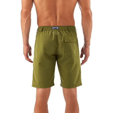 Resim Erkek Baratin Bermuda Haki