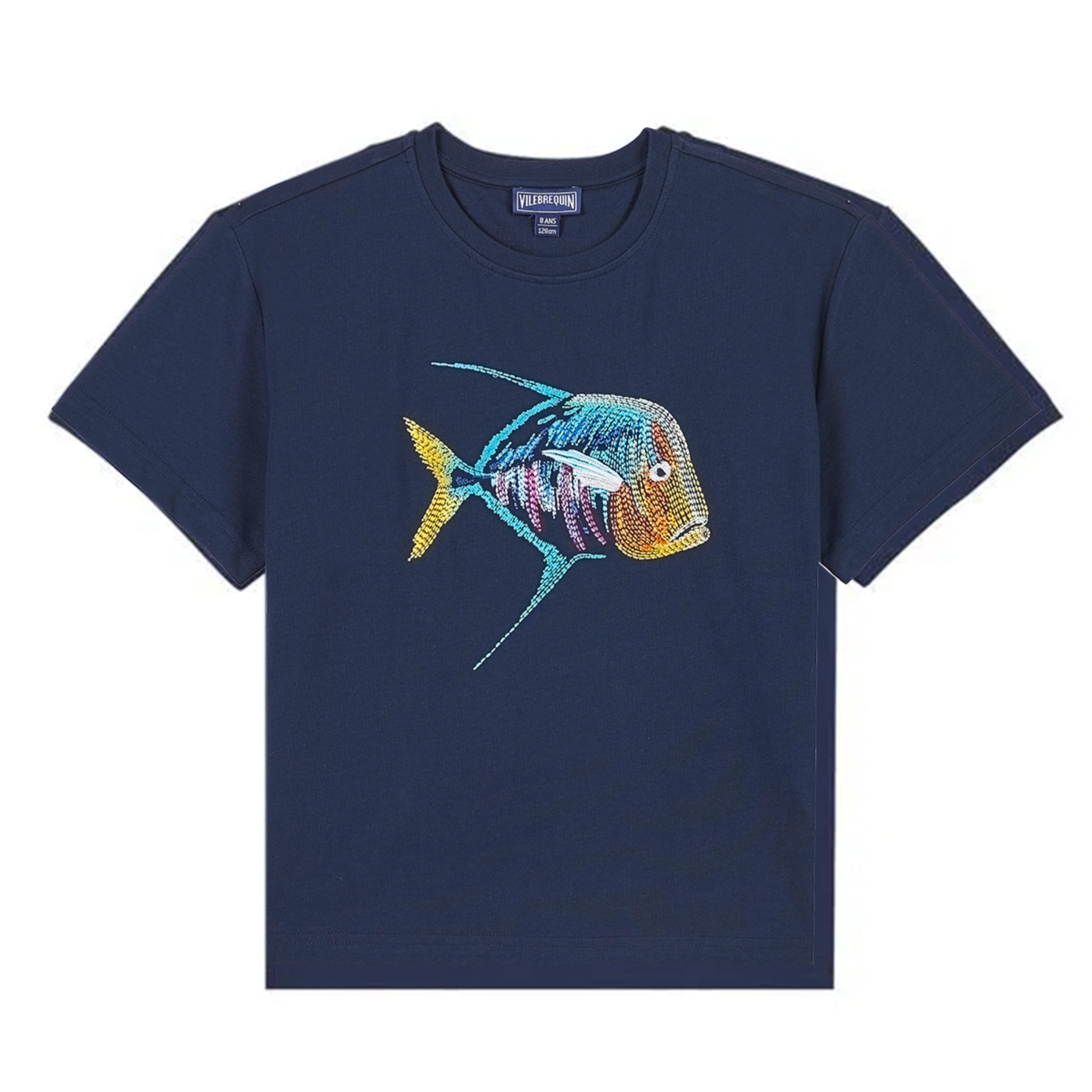 Resim Erkek Çocuk Teddy Piranhas Tişört TDYU3P80-390 | Vilebrequin