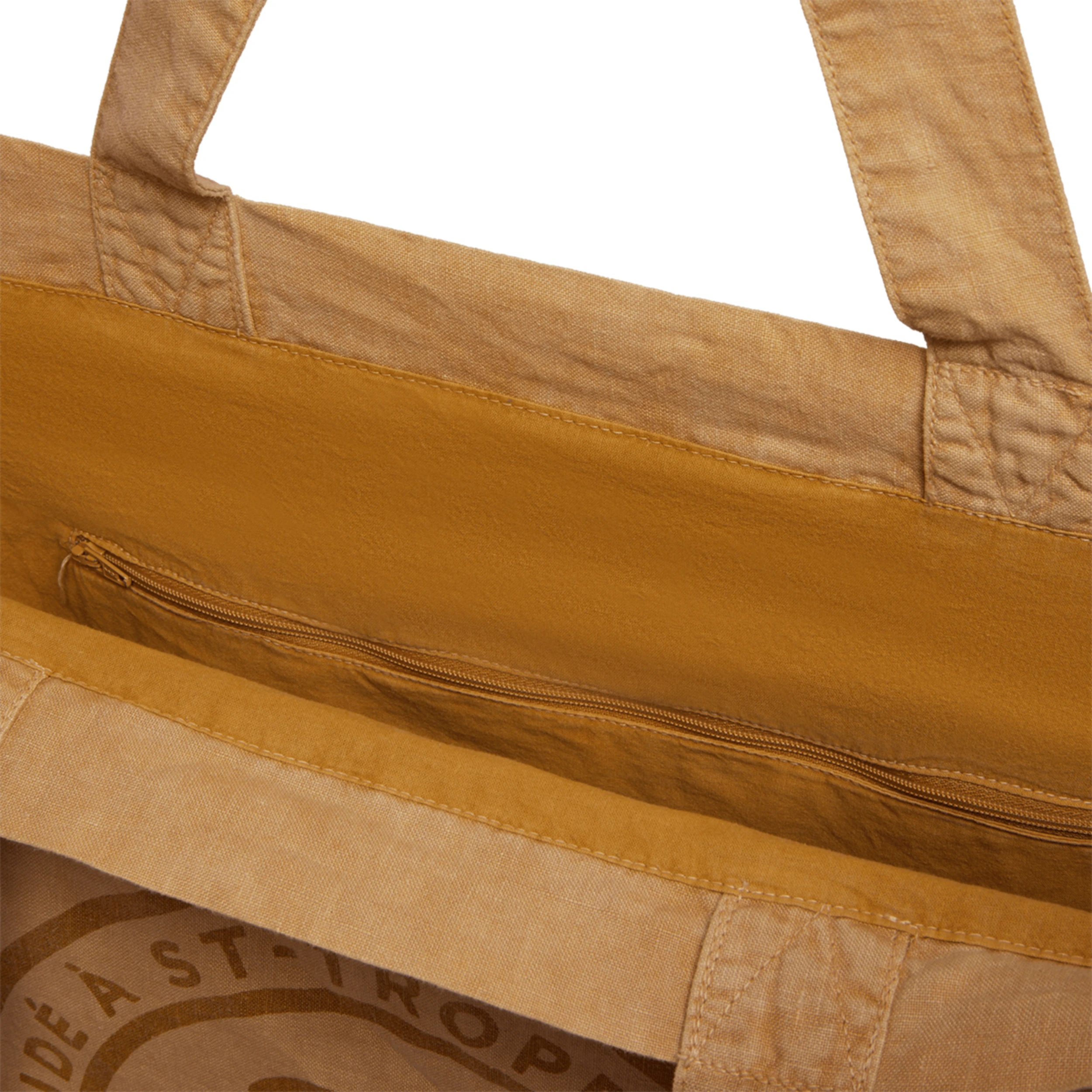 Resim Unisex Keten Babel Çanta Kahverengi BBLC1304-520 | Vilebrequin