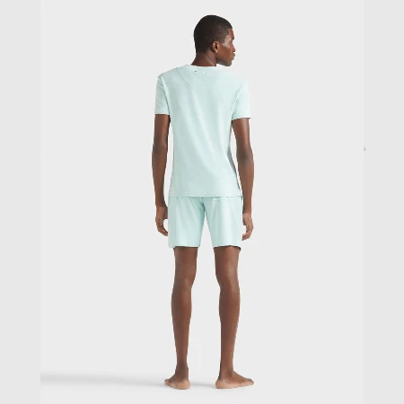 Resim Erkek Tiramisu Havlu Tişört Mavi