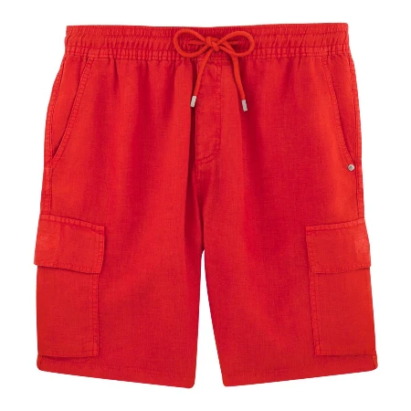 Resim Erkek Çocuk Baiki Bermuda Kırmızı