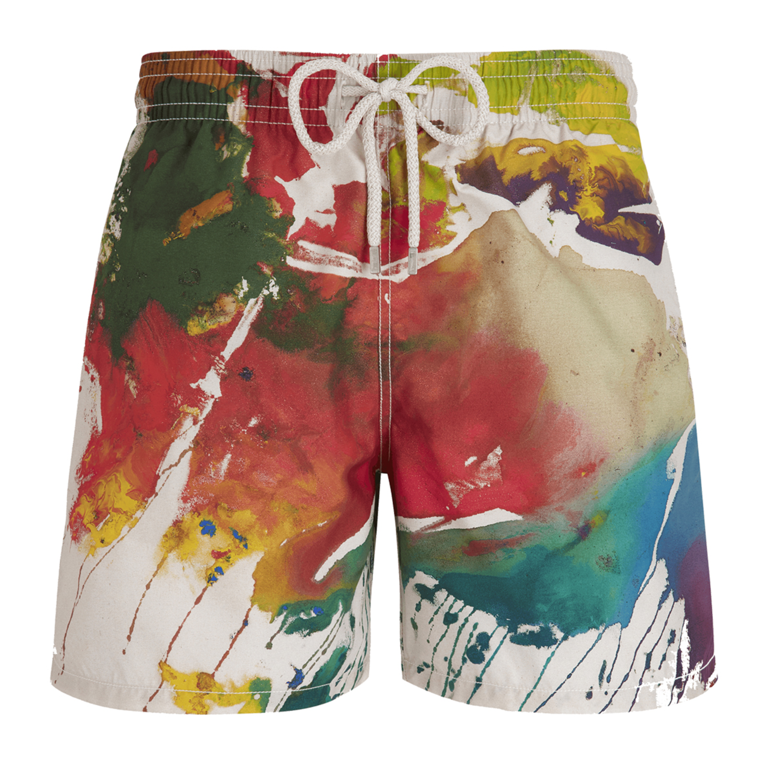 Resim Erkek Gra - Vilebrequin x John M Armleder Moorea Mayo Çok Renkli MOOH2B11-987 | Vilebrequin