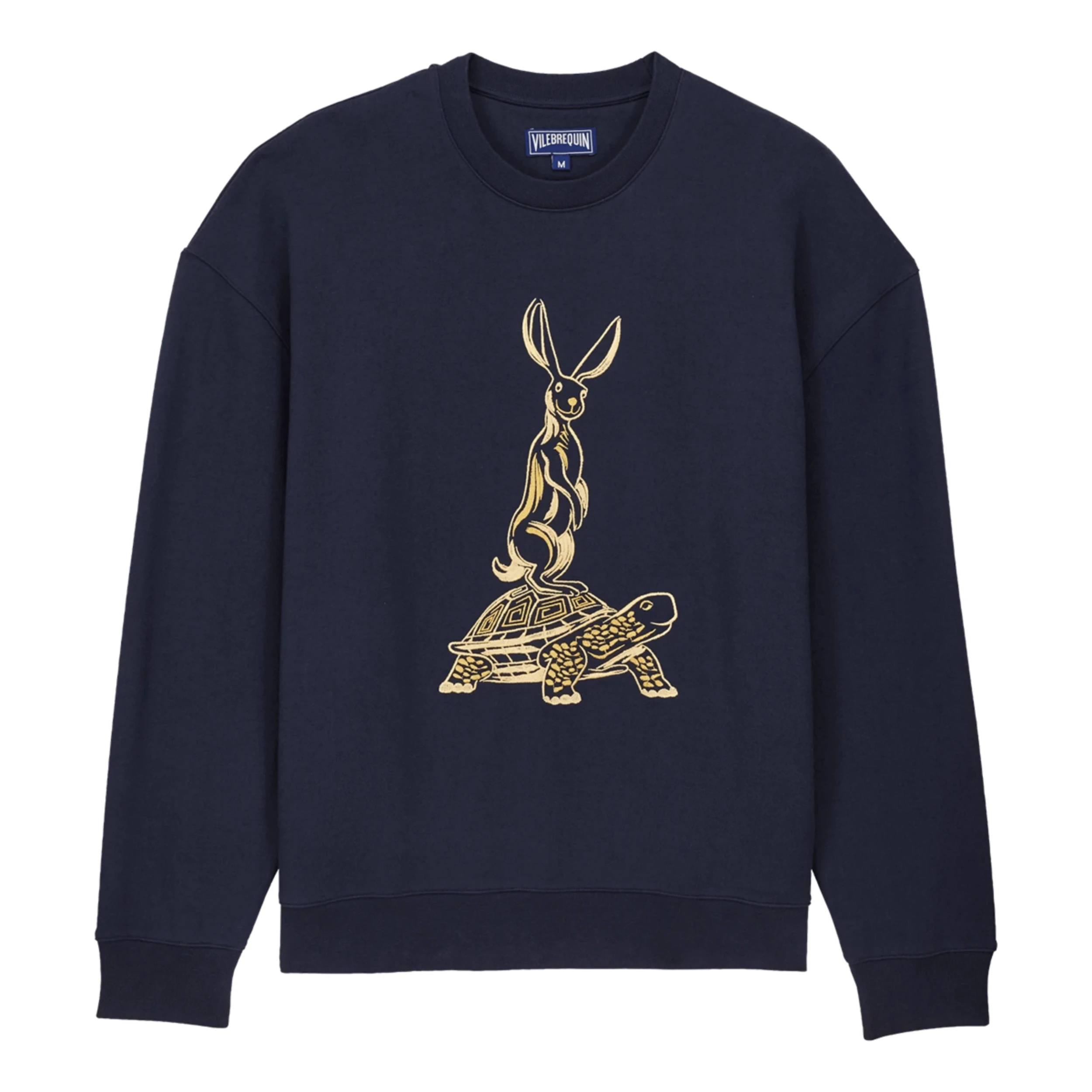 Resim Erkek the Year of The Rabbit Sweet Sweatshirt Lacivert SWEC3S22-390 | Vilebrequin