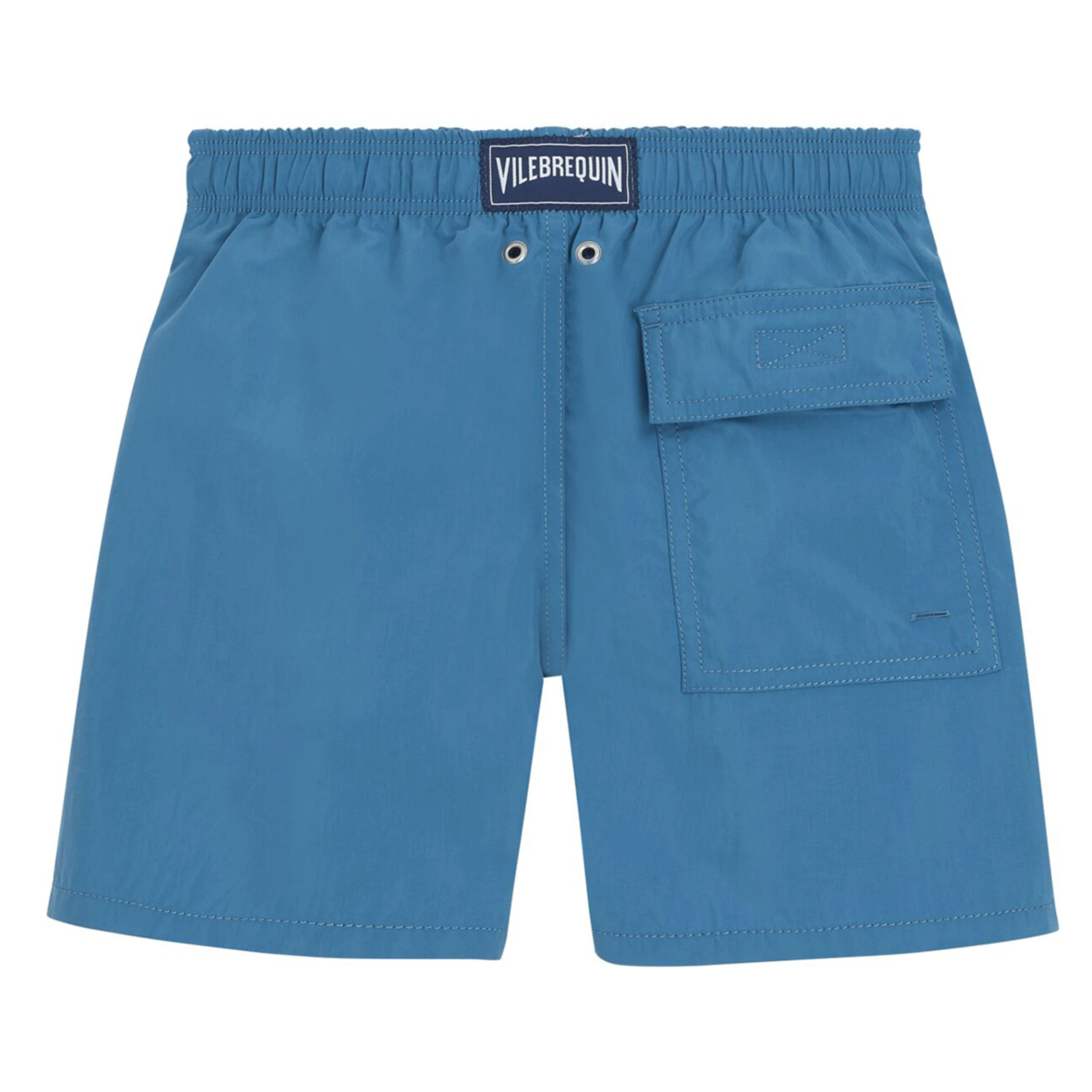 Resim Erkek Çocuk Jim Water-Reactive Running Stars Mayo Mavi JIMC4D14-366 | Vilebrequin