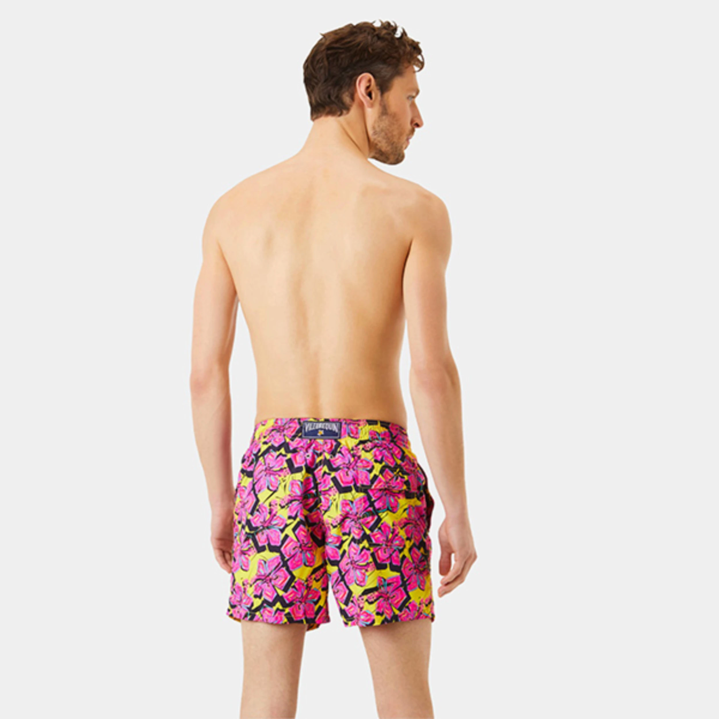 Resim Erkek Crazy Flo Moorea Mayo Sarı MOOU1B85-105 | Vilebrequin