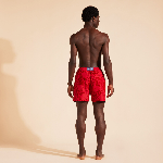 Resim Erkek Ribbons Flock Mahina Mayo Kırmızı