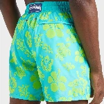 Resim Erkek Flocked Tropical Turtle Mahina Mayo Yeşil