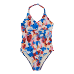 Resim Kız Çocuk Flowers in the Sky Gelly Mayo Mavi