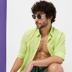 Resim Erkek Caracal Gömlek Sarı