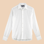 Resim Unisex Caracal Gömlek Beyaz