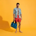 Resim Erkek Mahina Solid  Mayo Kırmızı