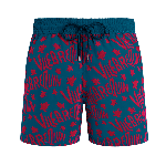 Resim Erkek Ronde des Tortues Logo Moorea Mayo Mavi