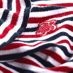 Resim Kız Çocuk Striped Genny Tişört Kırmızı