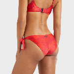 Resim Kadın Flower Power Flamme Bikini Altı Kırmızı