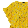 Resim Kız Çocuk Vendome Turtles Granita Plaj Giyim Sarı