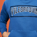 Resim Erkek Martin Kapüşonlu Sweatshirt Mavi